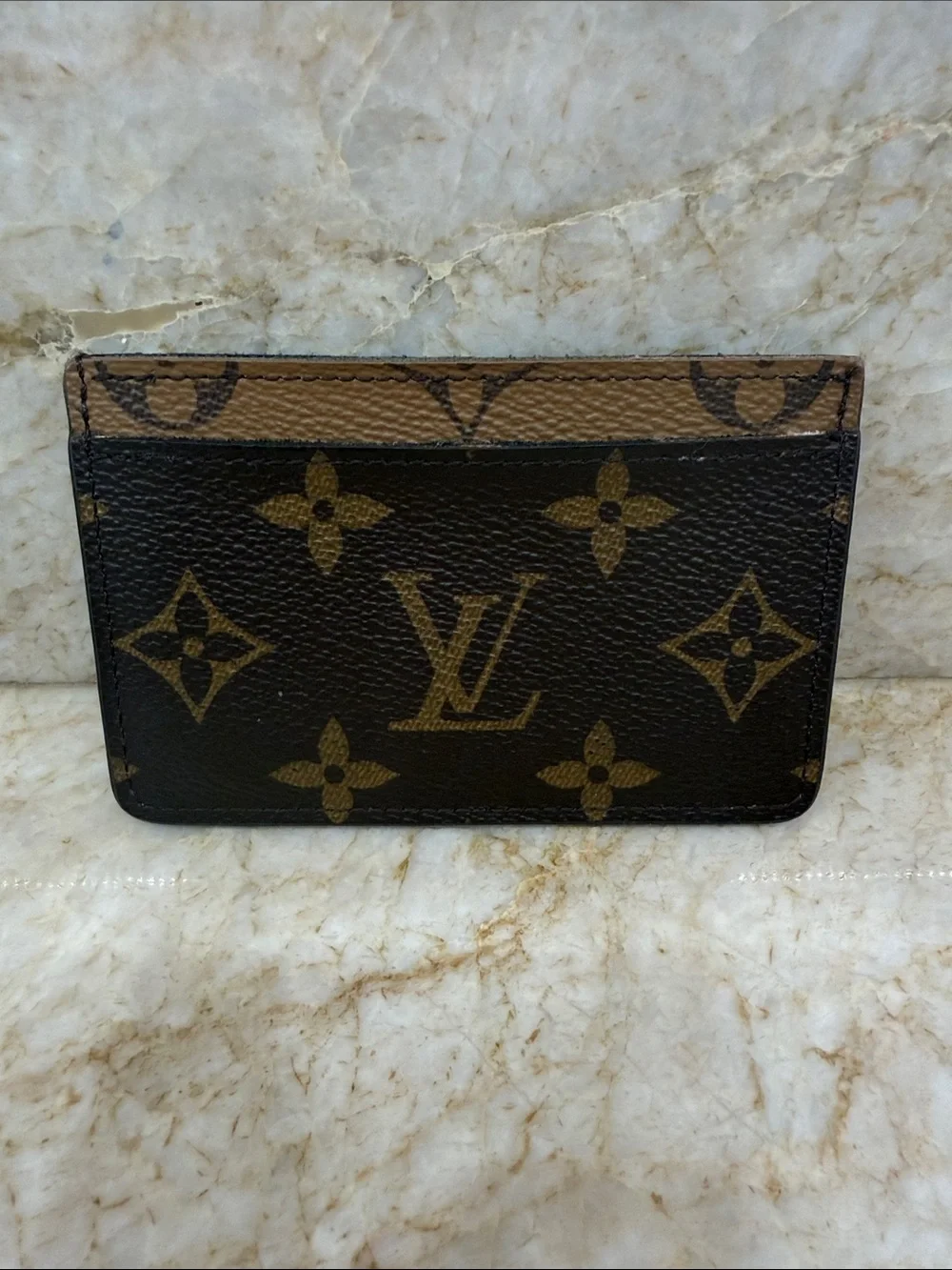 Louis Vuitton Reversed Monogram Card Holder